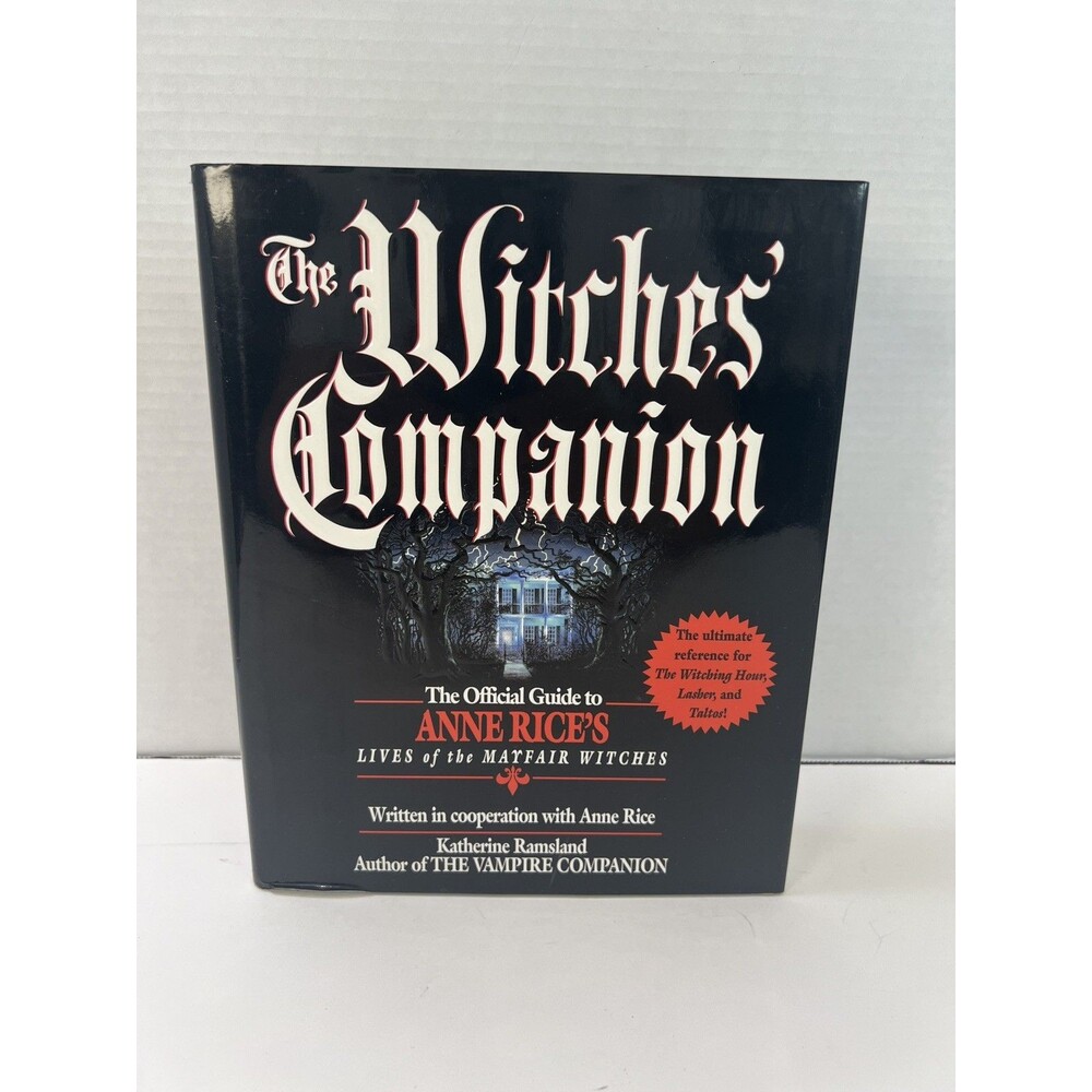 Witches Companion Official Guide Anne Rice’s Mayfair Witches 1st Ed-1st Printing
